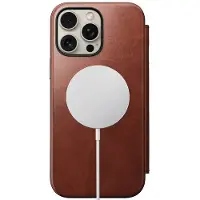 Nomad Modern Leather Folio w/MagSafe iPhone 16 Pro Max - Olde Dublin - Limited Ed