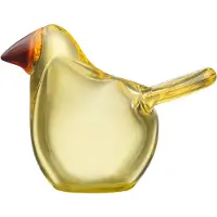 Iittala Birds by Toikka Sieppo, sitruunankeltainen - kupari