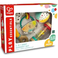 Hape 5 In 1 Baby Sensory Set - Multi/patterned - ONE SIZE
