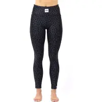 Eivy Women's Pocket Tights Black Leopard Kerrasto alaosat XS