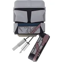 Thumbs Up ! – PowerSquad The Mandalorian, 0,6 m, USB A, USB C/Micro-USB B/Lightning, Musta, Harmaa (1002602)