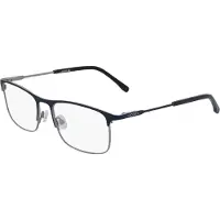Lacoste L2252 54/18/145 (424) mattamusta/harmaa metalliset silmälasit MIEHILLE L2252