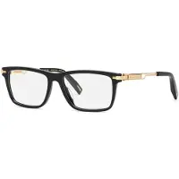 Chopard VCH357 55/16/145 Mustat kiiltävät silmälasit Acetat MIEHET VCH357