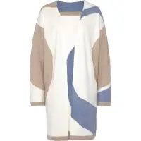 LASCANA Neuletakki beige / kerma / sininen