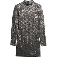 Superdry Sequin Mock Pitkähihainen Lyhyt Mekko