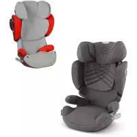 Cybex Solution T ja kesäpäällinen (pkt) Plus Mirage Grey