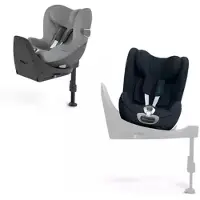 Cybex Sirona T ja kesäpäällinen (pkt) Plus Nautical Blue