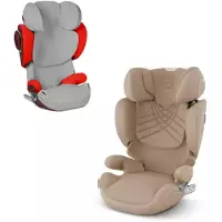 Cybex Solution T ja kesäpäällinen (pkt) Plus Cozy Beige