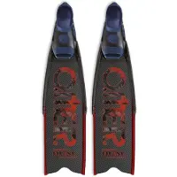 OMER Stingray Dual Carbon Small Keihäskalastuksen Räpylät