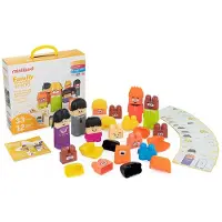 Miniland Family Diversity Blocks Rakennuspeli