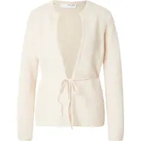 Selected Slfsia Ras Ls Knit Belt Cardigan - White - XL