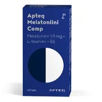 Apteq Melatoniini Comp 1,9 mg 60 tablettia