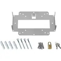 Lancom Systems – LANCOM Wall Mount + Lock (LN, Bulk 10), Metallinen (61338)