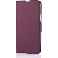 Wave BookCase -suojakotelo, Honor X6b, Smoky Sangria