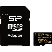 Silicon Power High Endurance V30 128GB microSDXC -kortti (Class 10 Elite UHS-1 U3)