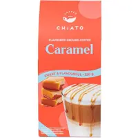 Chiato Karamellin makuinen jauhettu kahvi Caramel, 250 g