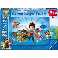 Ravensburger Puzzle: Paw Patrol - Ryder and the Paw Patrol (2x12pcs) (07586)