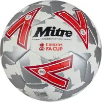 Mitre FA Cup 2024/25 Training Football, Harmaa