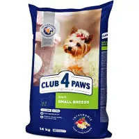 Club 4 paws Premium Täysrehu pienikokoisille aikuisille koirille kanan kanssa, 14 kg