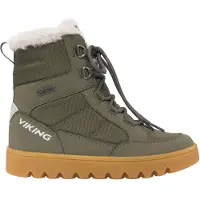 Viking Fleek Zip GTX Talvikengät, Pine/Olive, 32