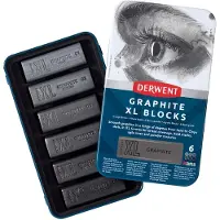 Derwent XL Graphite 6 kpl grafiittiliitu