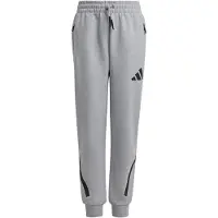 Adidas Housut - Z.N.E. - Harmaa melange M. Musta - - 8 v (128) - Housut - puuvilla