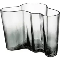 Iittala Alvar Aalto vaasi Limited Edition 140 mm Kirkas-tummanharmaa