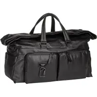 Piquadro Harper Viikonloppukassi Nahka 52 cm Musta