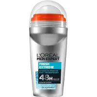 L'Oréal Men Expert Fresh Extreme 72H Anti-Transpirant Roll-on-deodorantti 50 ml