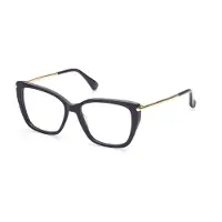 Max mara MM5007 53/15/145 kiiltävä sininen etuosa akryyli NAISET MM5007