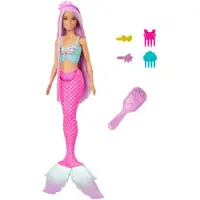 Barbie Merenneito Pitkällä Hiuksella Ja Muotoilutarvikkeilla Taikaa Kosketus Nukke