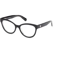 Moncler ML5142 53/17/140 Musta kristalli Acetattilasit Naisille ML5142