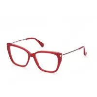 Max mara MM5007 53/15/145 kiiltävä tummanpunainen etu akryyli NAISILLE MM5007
