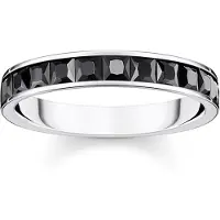 Thomas Sabo Heritage Shiny black sormus TR2358-643-11-52