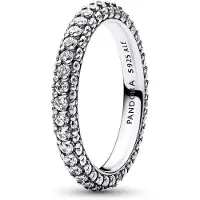 Pandora Timeless hopeinen pave allianssisormus 192627C01-52