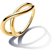 Pandora 14K Gold-Plated Ring - Gold - 60