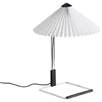 HAY Matin table -pöytävalaisin Ø 30 cm White-steel