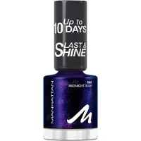 Manhattan Last & Shine Nail Polish Kynsilakka 12 ml Nr. 040 - Midnight Rush