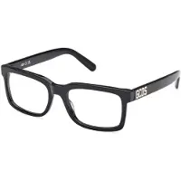 GCDS GD5027 53/18/140 Kiiltävä musta etuosa asetaatti UNISEX GD5027