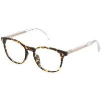 Lozza Lunettes de Vue VL4291 50/18/140 Kiiltävä keltahavanna Asetaatti UNISEX VL4291