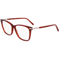 Ferragamo Näkölasit - - SF3013 - Läpinäkyvä punainen - Akryyli - 55/15/140