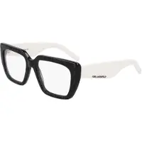 Karl Lagerfeld KL6159 54/18/140 MUSTA VALKOINEN asetaatti naisten silmälasit KL6159