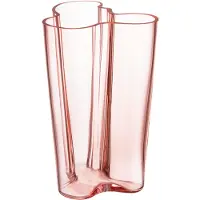 Iittala Aalto maljakko lohenpunainen 251 mm