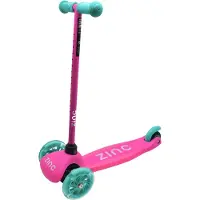 Zinc 3-pyöräinen Kimalteleva Skootteri Valoilla