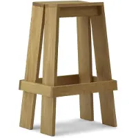 Normann Copenhagen - Let Barstool 75 cm Oak - Baarituolit & baarijakkarat - Aspekt Office - Puun värinen - Puu