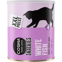 Cosma 330g snackies XXL Maxi Tube vaalea kala kissalle