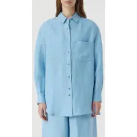 Closed Basic Shirt Blue Morning Sky - Blue - M