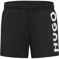 HUGO Uimashortsit 'Abas' musta / offwhite