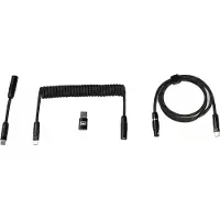 Wooting Coiled USB-C Kaapeli - Stealth