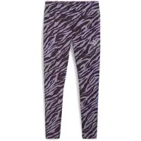 Puma for woman. 68149430 ESS+ Animal AOP lilac leggings (XXS), Casual, Sport, Purple, Cotton, Multisport
